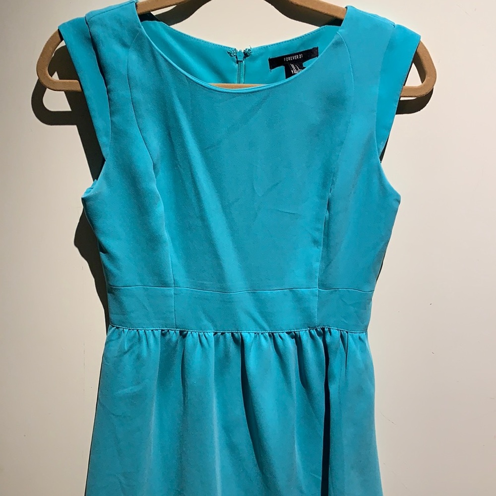 Forever 21 seafoam green dress sleeveless size S